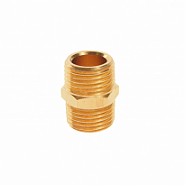 Соединитель резьбовой ER-MM12/12:наруж. резьба 3/4"x3/4" ЭВРИКА